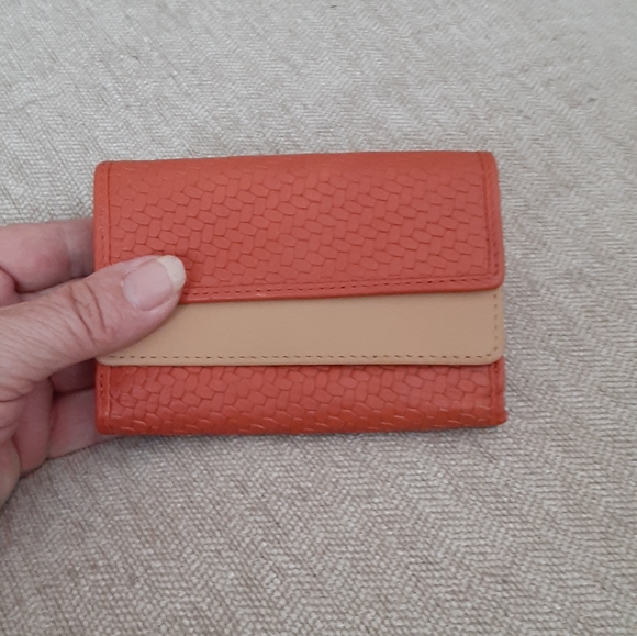 Levenger color block small wallet - Picture 10 of 12